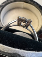 Diamond Cluster Ring