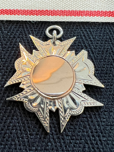 Antique Sterling Silver Medal