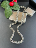 Sterling Silver Foxtail Necklace.