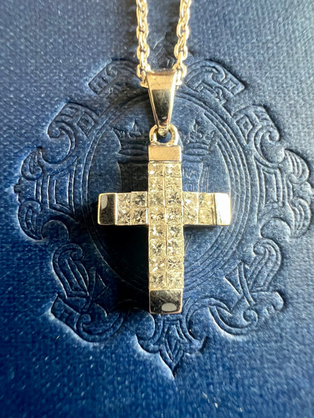 Diamond Cross Princess Cut