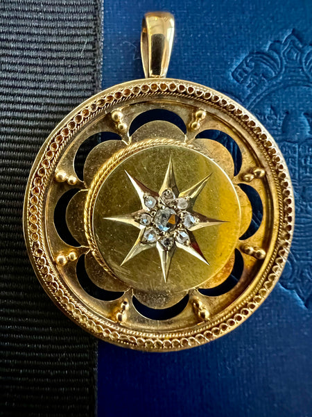 Victorian Diamond Pendant