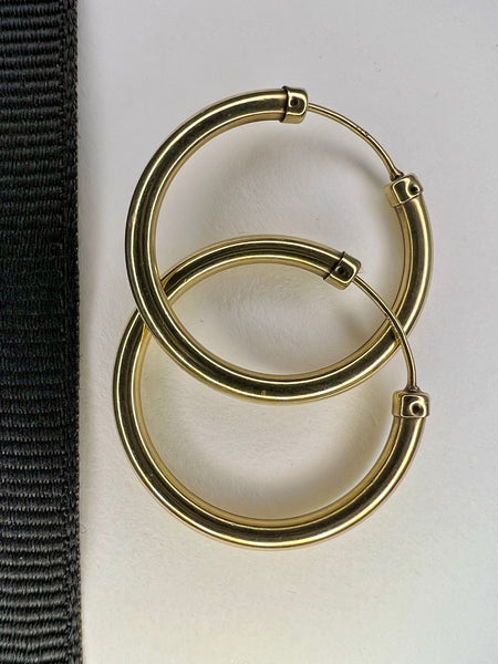 Hope Earrings. 9ct gold.