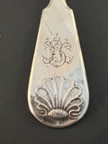 Solid Silver Serving Spoon
