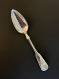 Solid Silver Serving Spoon