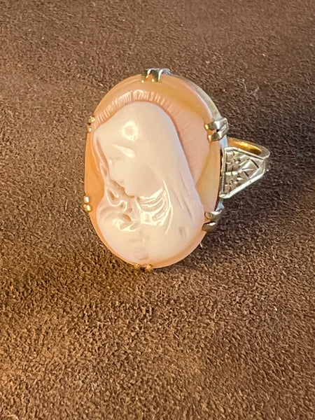 Antique Cameo Ring 18ct