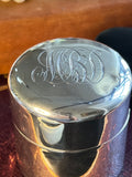 Antique Sterling Silver Ink Pot.