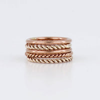 Gold Stacking Rings