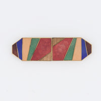 Art Deco Enamel Buckle